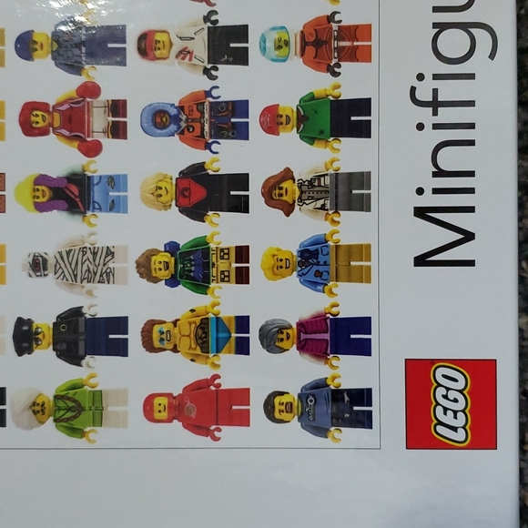 LEGO Minfig Puzzle NEW! Unopened 1000 Pc. Minifigure & Poster Ages 9+ - Picture 6 of 12